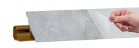 Плинтус 3,0 м  LB 231 (22) Мрамор Марквина синий (фу-ра 59/6014)
