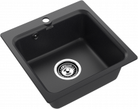 Мойка SMART 430 , цвет 430 черный (без сифона)