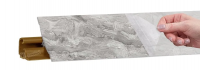 Плинтус 3,0 м  LB 231 (81) Паладина серая (фу-ра 59/605)