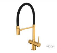 Смеситель ЕС-7024 PVD Golden