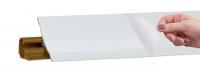 Плинтус 3,0 м  LB 231 (25) Белый гл  (фу-ра 600)
