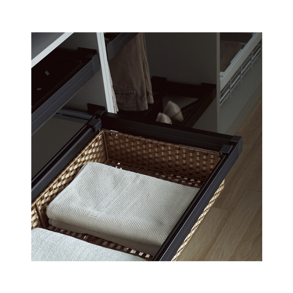 Корзина из ПВХ ротанга 600мм Unihopper 10323