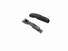 Петля полунакладная 3D с доводчиком (с пластик. накладкой) Nuovo 06.01.046-2