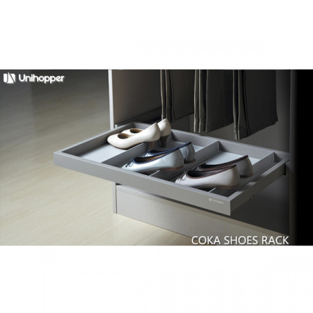 Выдвижная полка для обуви 800мм Unihopper COKA 15060 (заказная)