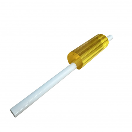 Ручка EMAKS SANY GLASS EKS.1037 96(200)мм CREAM+YELLOW