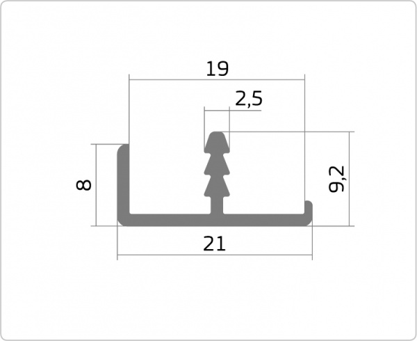 ДР1-09 19мм Бронза 3м